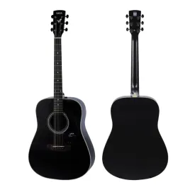 gitara-akustyczna-4-4-drewniana-41-czarna-zestaw-pokrowiec-klucz-do-gryfu