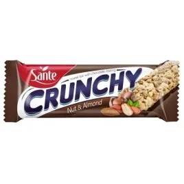 sante-baton-crunchy-orzech-migdal-w-czekoladzie-40g-zrodlo-blonnika