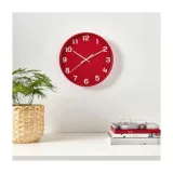 ikea-pluttis-zegar-scienny-czerwony-28-cm-stan-nowy