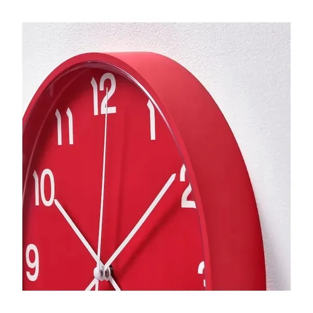 ikea-pluttis-zegar-scienny-czerwony-28-cm-marka-ikea
