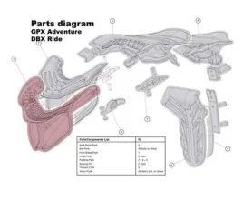leatt-wymienna-przednia-czesc-gpx-adventure-ii-rozmiar-s-czesci-zamienne