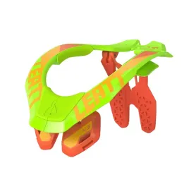 leatt-ochraniacz-szyi-4-5-neck-brace-citrus-kolor-zielony-fluo-pomaranczowy