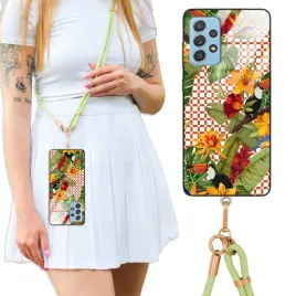 etui-do-samsung-a33-5g-case-crossglam-z-polyskiem-oliwkowe-styl-boho-wzory