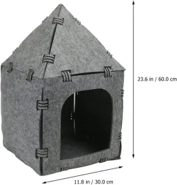 legowisko-i-tunel-dla-kota-z-filcu-or-miekkie-skladane-oddychajace-diy