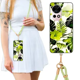 etui-do-huawei-nova-12-ultra-case-crossglam-z-polyskiem-oliwkowe-boho-wzory