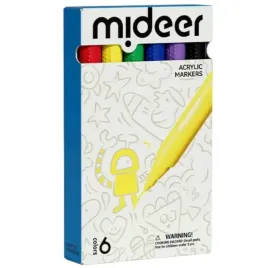 mideer-markery-flamastry-akrylowe-do-roznych-powierzchni-6-kolorow