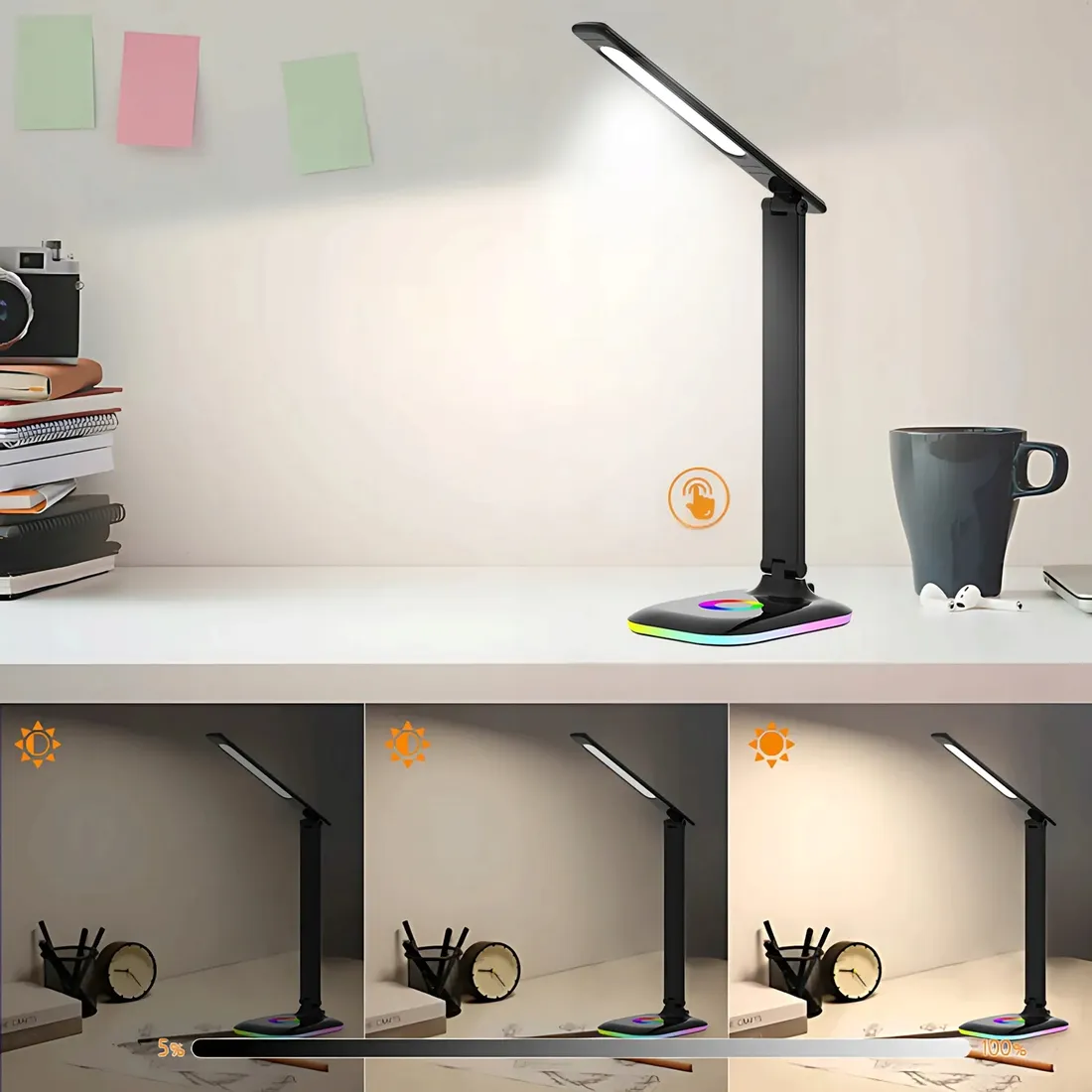 lampka-biurkowa-do-nauki-led-mt-840-regulacja-jasnosci-usb-szkolna-stan-nowy