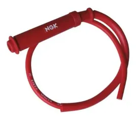 ngk-fajka-na-swiece-gumowa-prosta-przewod-50-cmm-kolor-czerwony-z-nakretka
