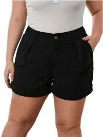 shein-plus-size-spodenki-damskie-czarne-50-los