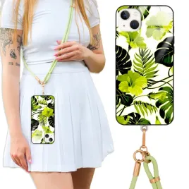etui-do-iphone-15-plus-case-crossglam-z-polyskiem-oliwkowe-styl-boho-wzory