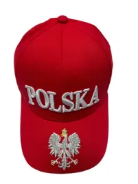 dziecieca-czapka-kibica-z-daszkiem-polska-czerwona-orzel-na-daszku-haft