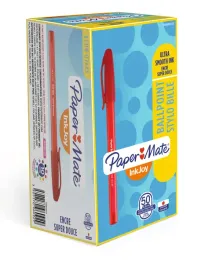 dlugopis-ze-skuwka-inkjoy-100-cap-m-czerwony-paper-mate-s0957140
