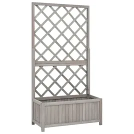 ogrodowa-donica-z-kratka-szara-70x30x135-cm-drewno-jodlowe-lumarko