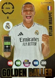 panini-fifa-club-world-cup-2025-rare-golden-baller-9-mbappe-real-madryt