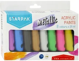 farby-akrylowe-8-kolorow-25ml-metaliczne-starpak