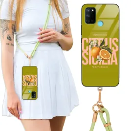 etui-do-realme-7i-case-crossglam-z-polyskiem-oliwkowe-boho-or-botaniczne-wz