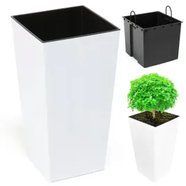 lamela-doniczka-kwadratowa-plastikowa-z-wkladem-30x57cm-biala