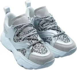 runnerboss-buty-sportowe-srebrne-sznurowane-damskie-niskie-37-jwm