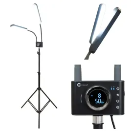 lampa-kosmetyczna-przedluzania-rzes-duo-studio-dwuramienna-led-podlogowa