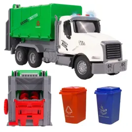 auto-smieciarka-ciezarowka-segregacja-odpadow-dla-dzieci-dzwiek-2-kosze