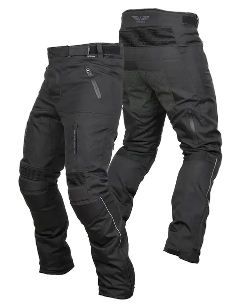 SPODNIE MOTOCYKLOWE TEKSTYLNE LETNIE STM031