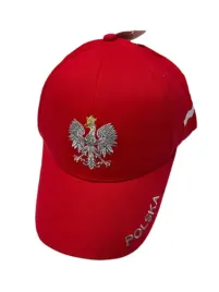 dziecieca-czapka-kibica-z-daszkiem-polska-czerwona-maly-orzel-napis-haft