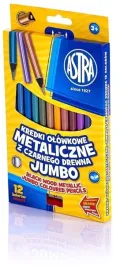 kredki-olowkowe-metaliczne-z-czarnego-drewna-jumbo-astra-12-szt