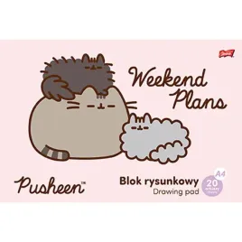 blok-rysunkowy-a4-20-bialych-kartek-unipap-pusheen