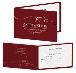 10x-zaproszenie-eleganckie-zakonczenie-roku-szkolnego-skladane-2xa6-red