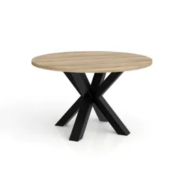 okragly-stolik-kawowy-noe-90-fi-90-cm-blat-dab-sonoma-czarne-nogi