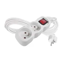 przedluzacz-3-m-2-gniazda-z-wylacznikiem-bialy-pvc-1-mm2