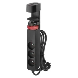 przedluzacz-15-m-3-gniazda-przelacznik-uchwyt-biurkowy-usb-czarny-pvc-15