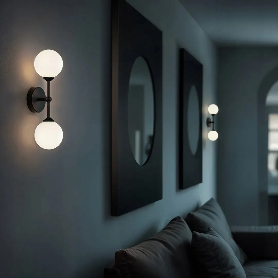 kinkiet-scienny-am205-2xg9-czarny