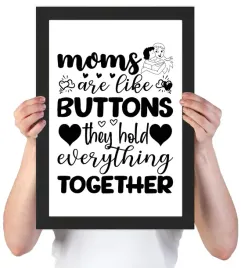 moms-are-like-buttons-plakat-dla-mamy-w-ramce-a3-dzien-matki-prezent-a3