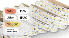 tasma-led-2835-15w-24v-ip20-140led-m-3000k-diody-by-samsung-ragreater90-25mb