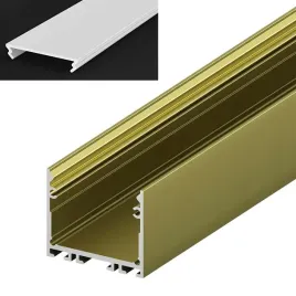 komplet-profil-led-p22-3-zloty-gold-narozny-2m-oslona-mleczna