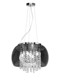 lampa-szklana-przydymione-lustro-drobne-korale-40cm