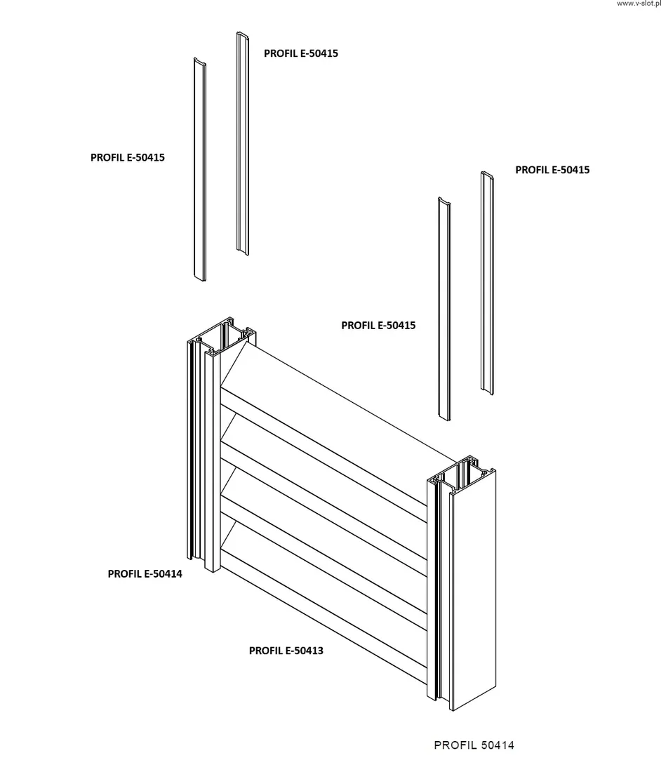 profil-romb-aluminiowy-mini-700-mm-stan-nowy