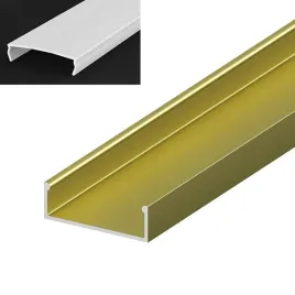 komplet-profil-led-p13-1-zloty-gold-natynkowy-szeroki-2m-oslona-mleczna
