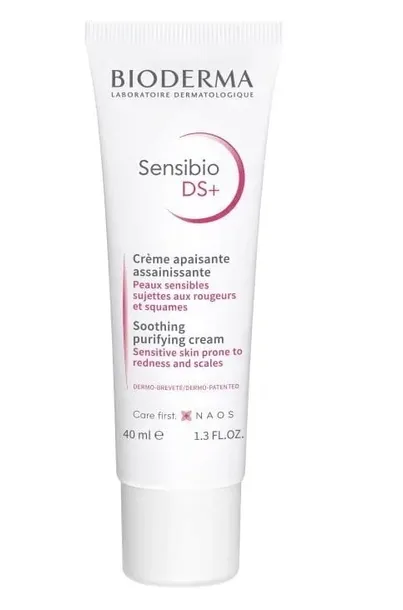 Bioderma Sensibio DS+ krem do twarzy łojotokowe zapalenie skóry 40 ml