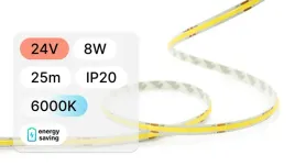 25mb-tasma-led-24v-cob-8w-320led-ip20-6000k-140lm-w-8mm-pcb