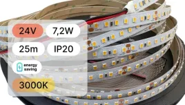 tasma-led-24v-smd-72w-128led-ip20-3000k-130lm-w-10mm-25mb