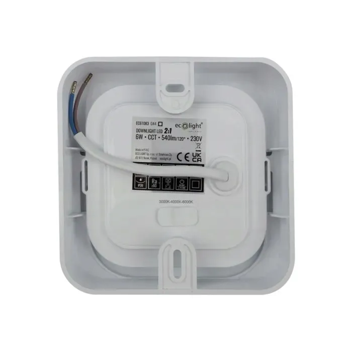 downlight-6w-kwadrat-cct-2w1