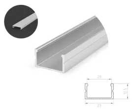 profil-led-wpuszczany-1m-srebrny-klosz-mleczny-c15