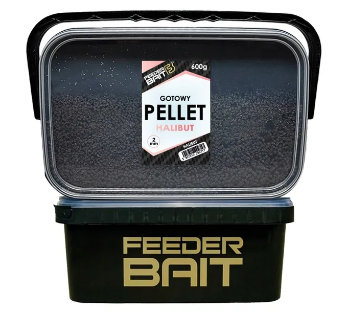Pellet Gotowy Feeder Bait Halibut 2mm 600g w wiaderku