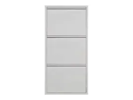 szafka-na-buty-zamykana-uchylna-metalowa-trzydrzwiowa-fly-50x1035x15-bialy