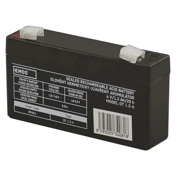 akumulator-agm-6v-13ah-faston-47-stan-nowy-waga-produktu-1-kg