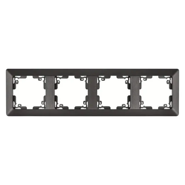 ramka-poczworna-antracyt-kolor-czarny