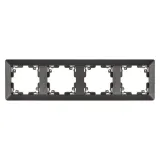 ramka-poczworna-antracyt-kolor-czarny