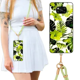 etui-do-xiaomi-poco-x3-case-crossglam-z-polyskiem-oliwkowe-styl-boho-wzory
